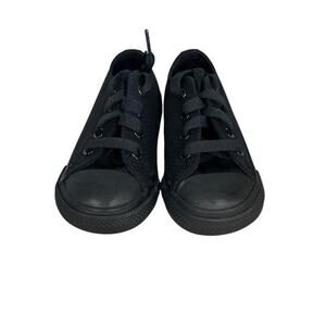 Converse Chuck Taylor All Star Lo Sneaker Baby / Toddler Black Size 6 New